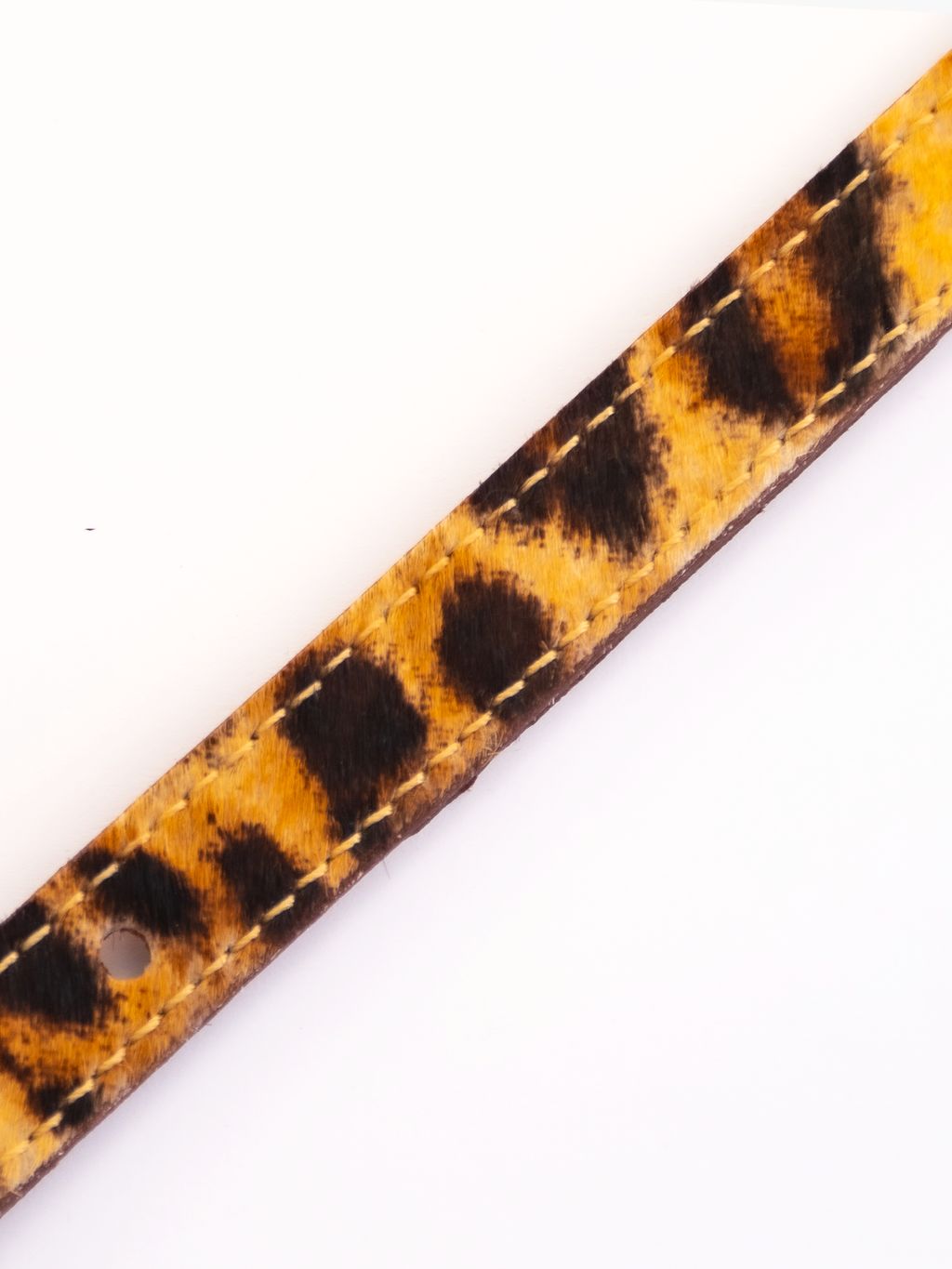 COLLAR DE CUERO ANIMAL PRINT LEOPARD 2