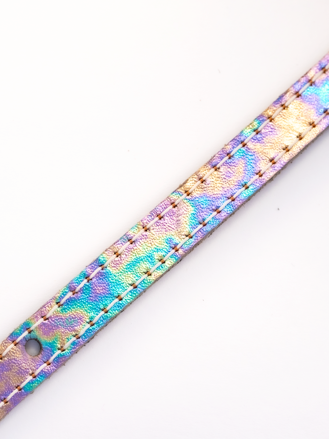 COLLAR DE CUERO TORNASOL MINI