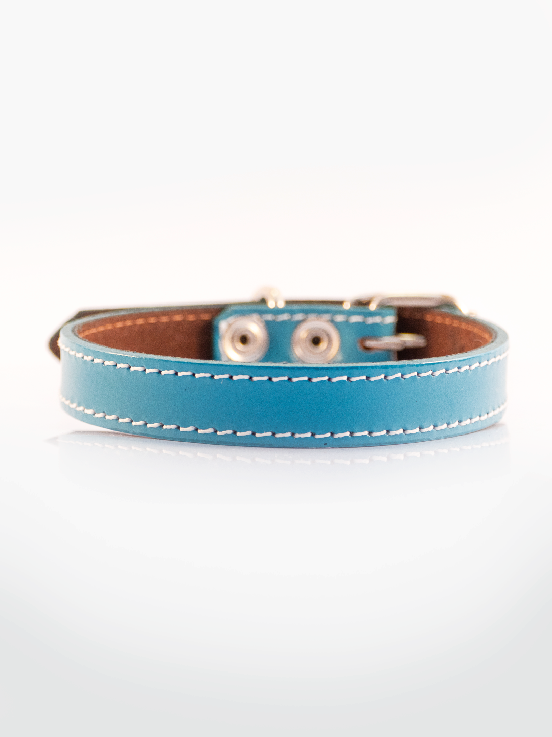 COLLAR DE CUERO NATURAL