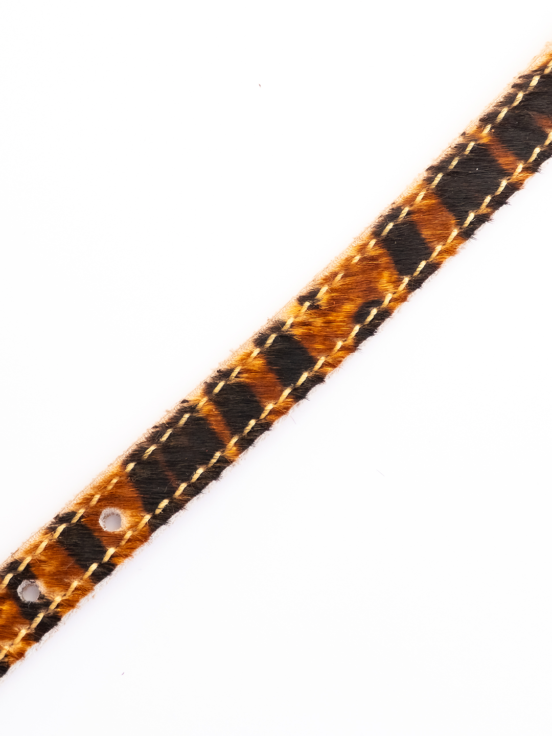COLLAR DE CUERO ANIMAL PRINT MINI TIGER