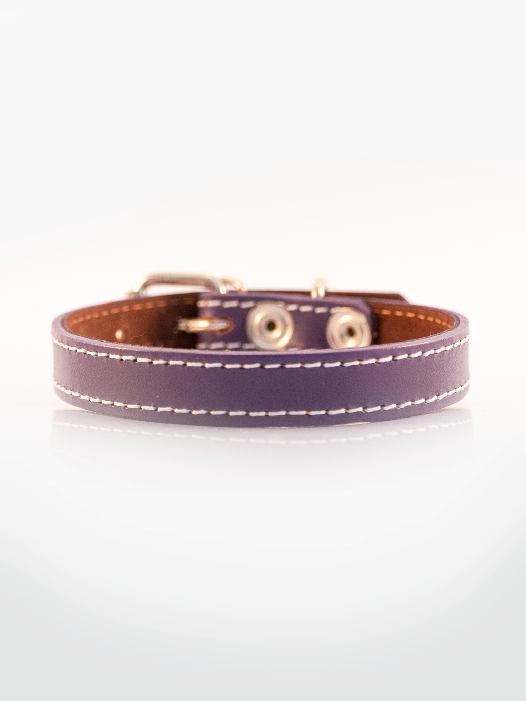COLLAR DE CUERO NATURAL