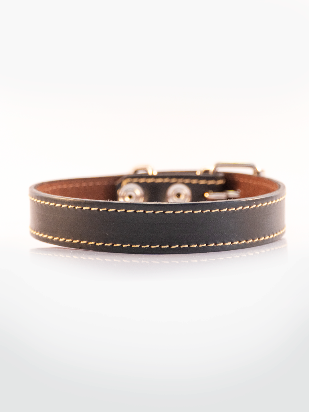 COLLAR DE CUERO NATURAL