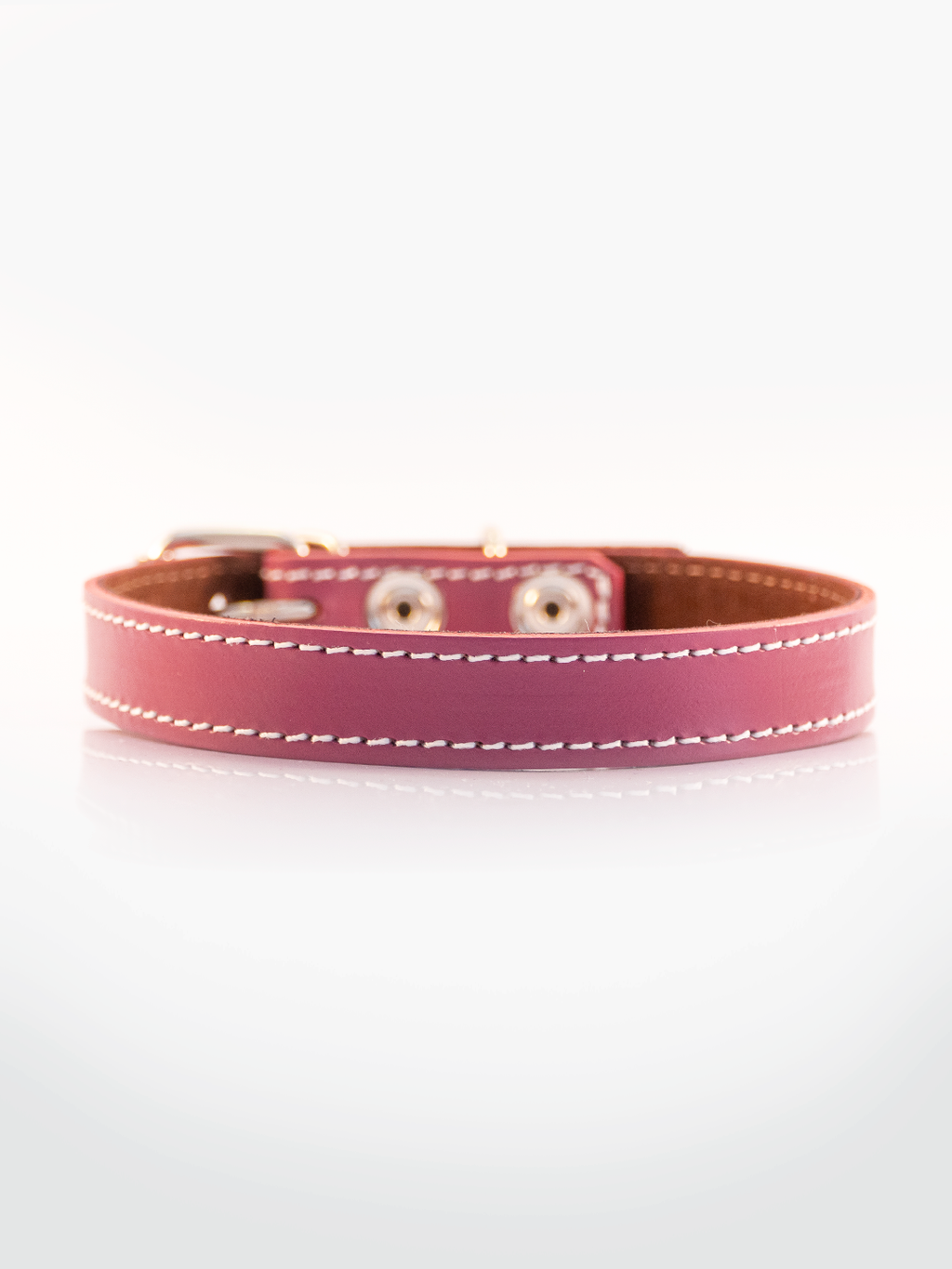 COLLAR DE CUERO NATURAL