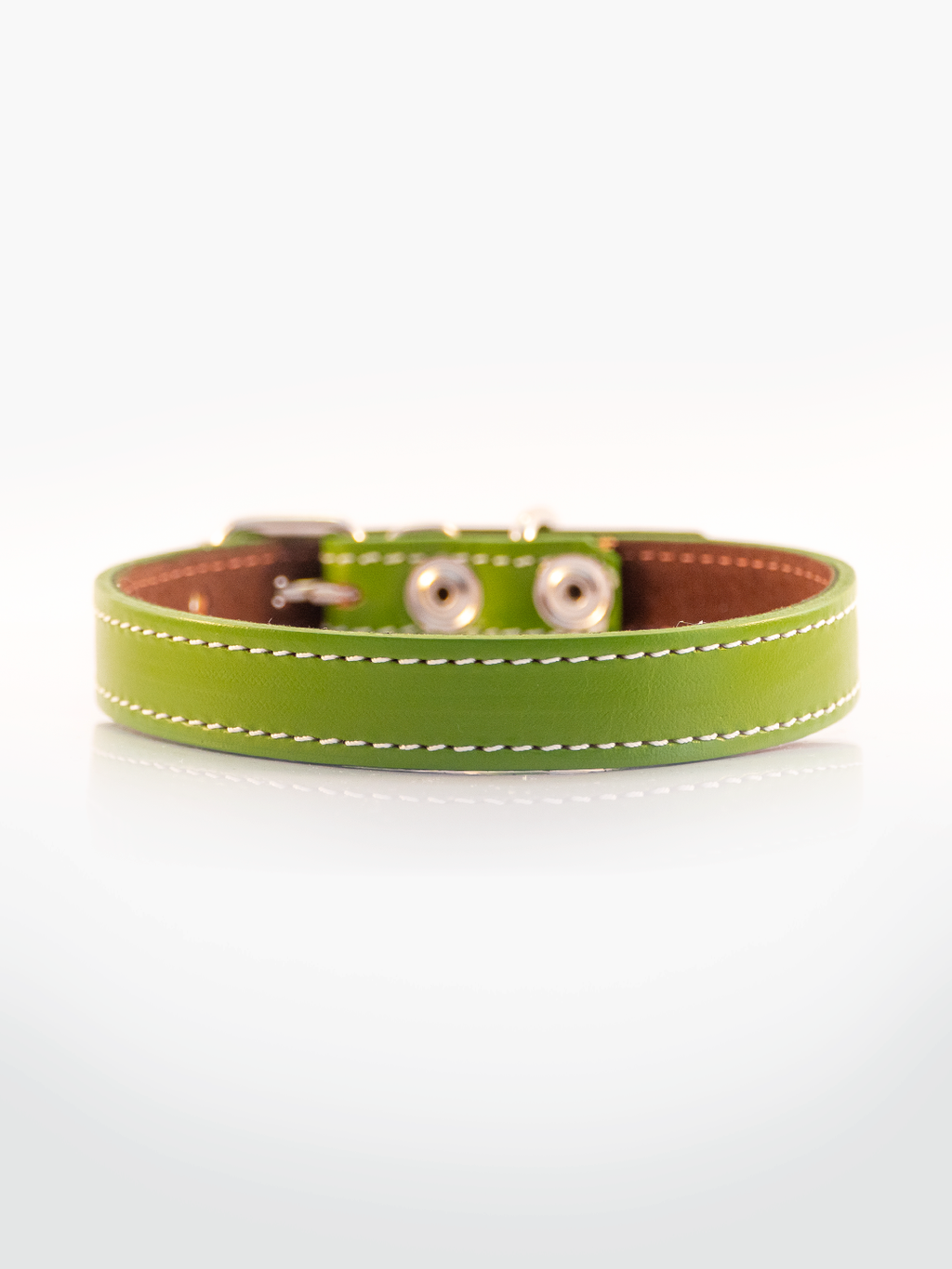 COLLAR DE CUERO NATURAL