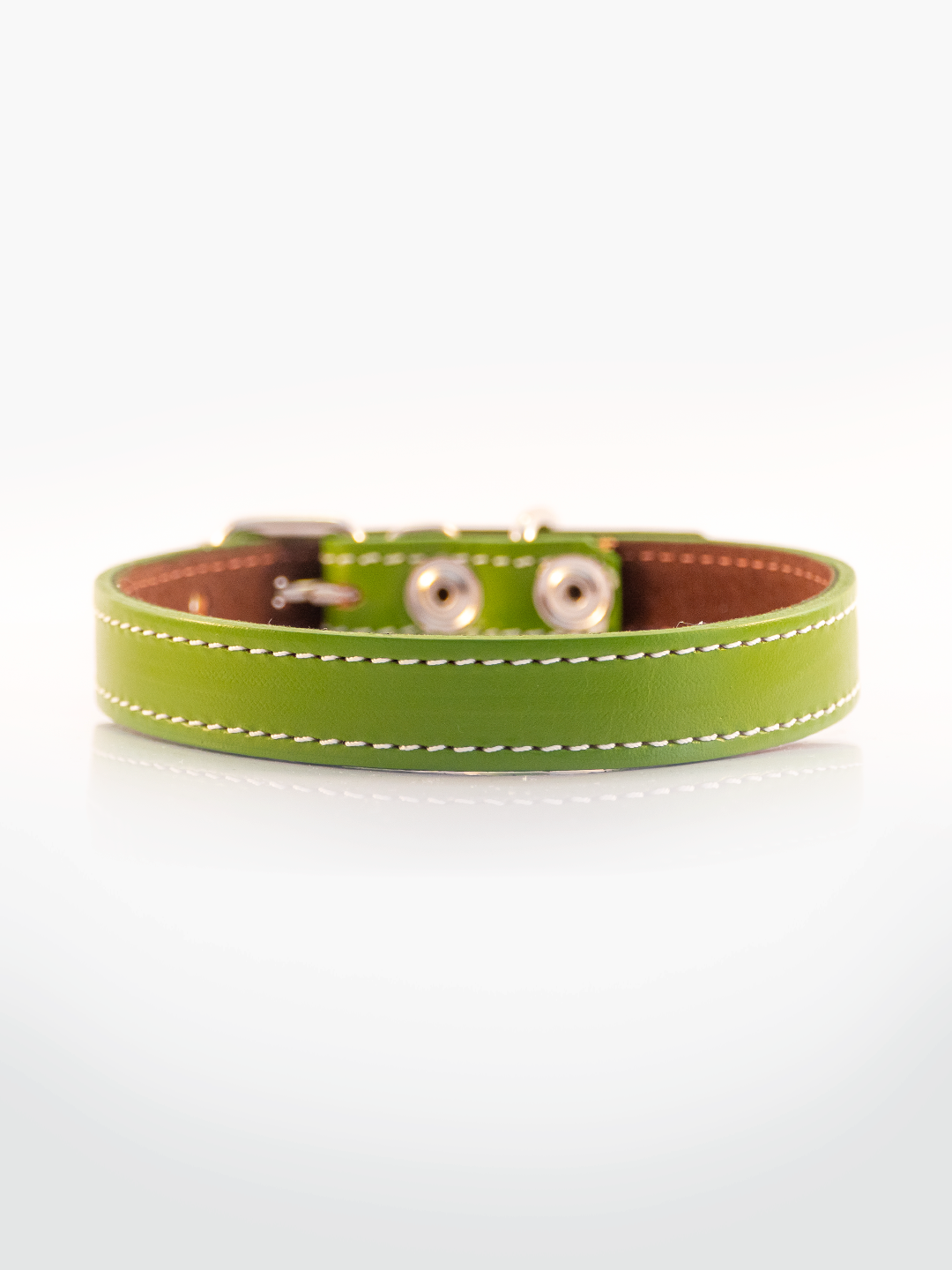 COLLAR DE CUERO NATURAL